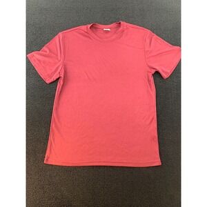 Sport-Tek Youth L Coral Red Short Sleeve‎ Athletic T-Shirt Made in Tanzania